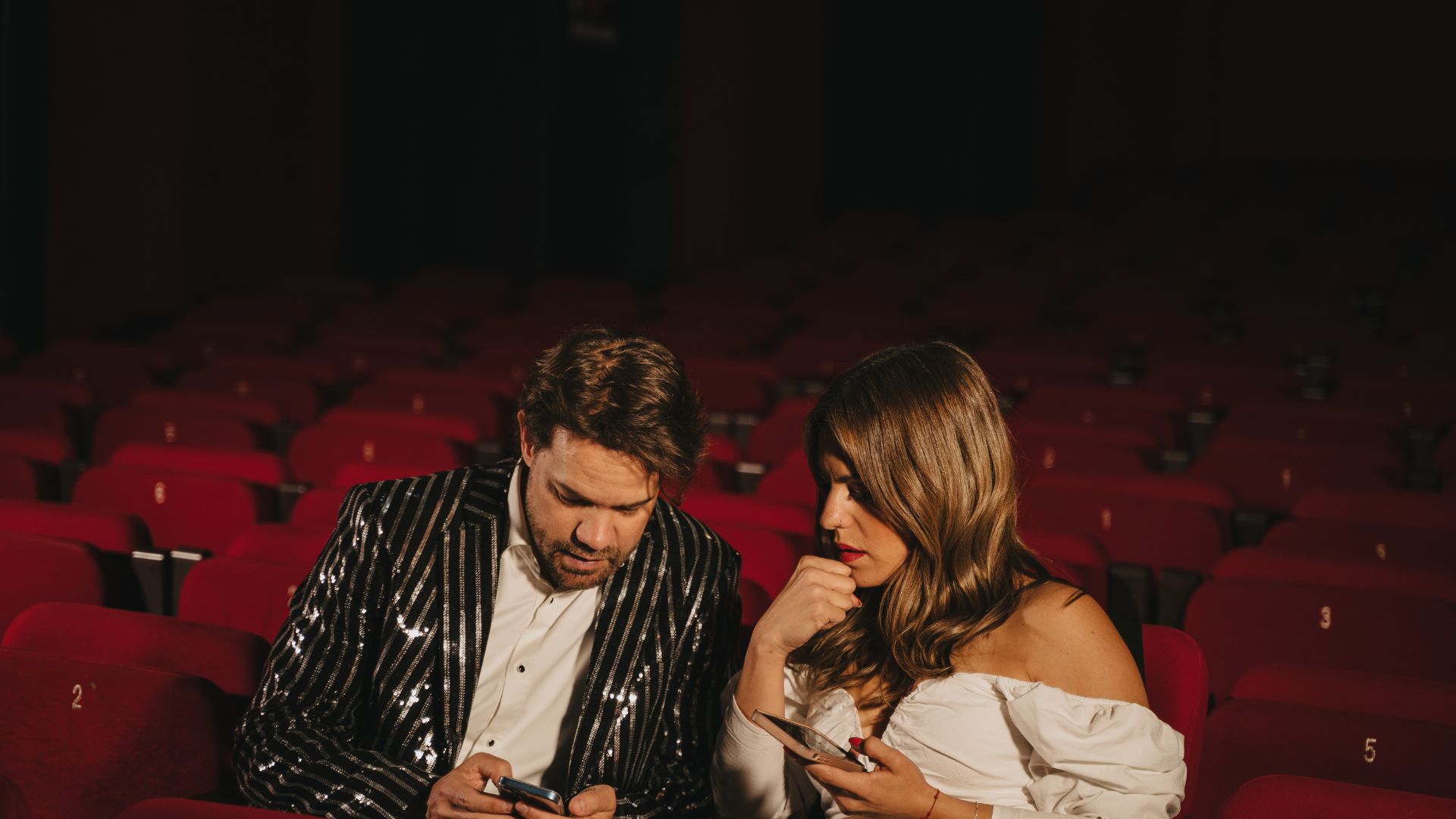 Estefanía Turégano con Juan Dávila
